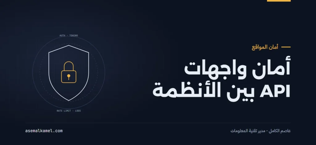 أمان واجهات برمجة التطبيقات عند ربط الأنظمة المؤسسية الخارجية